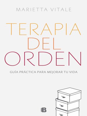 cover image of Terapia del orden